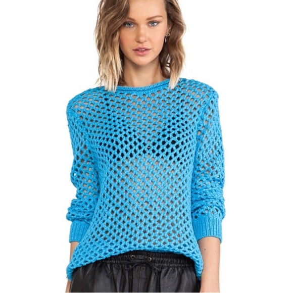 MICHAEL Michael Kors Sweaters - Michael Michael Kors Teal Knit Sweater EUC